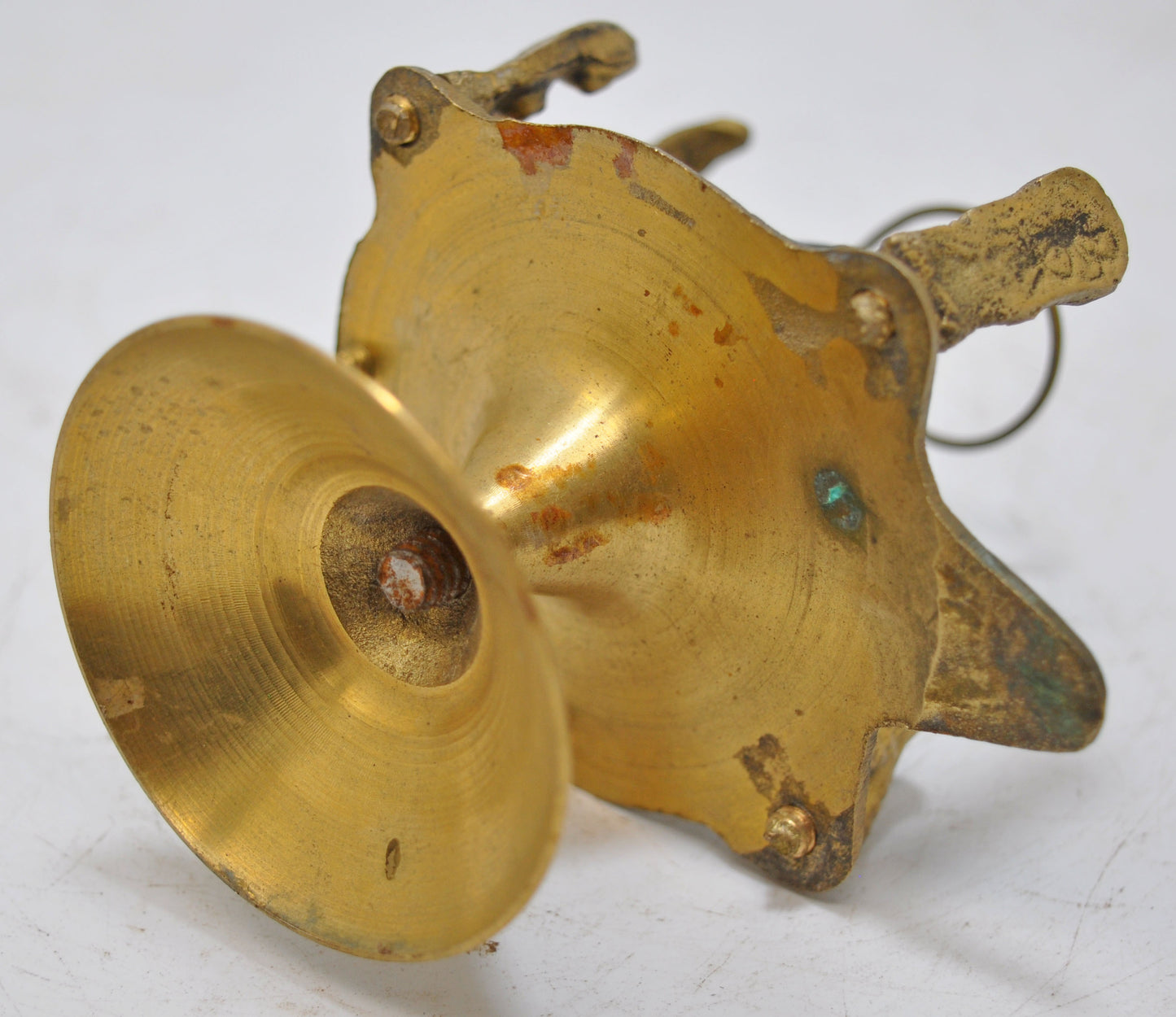 Vintage Brass God Shiva Linga Idol Figurine Original Old Hand Crafted