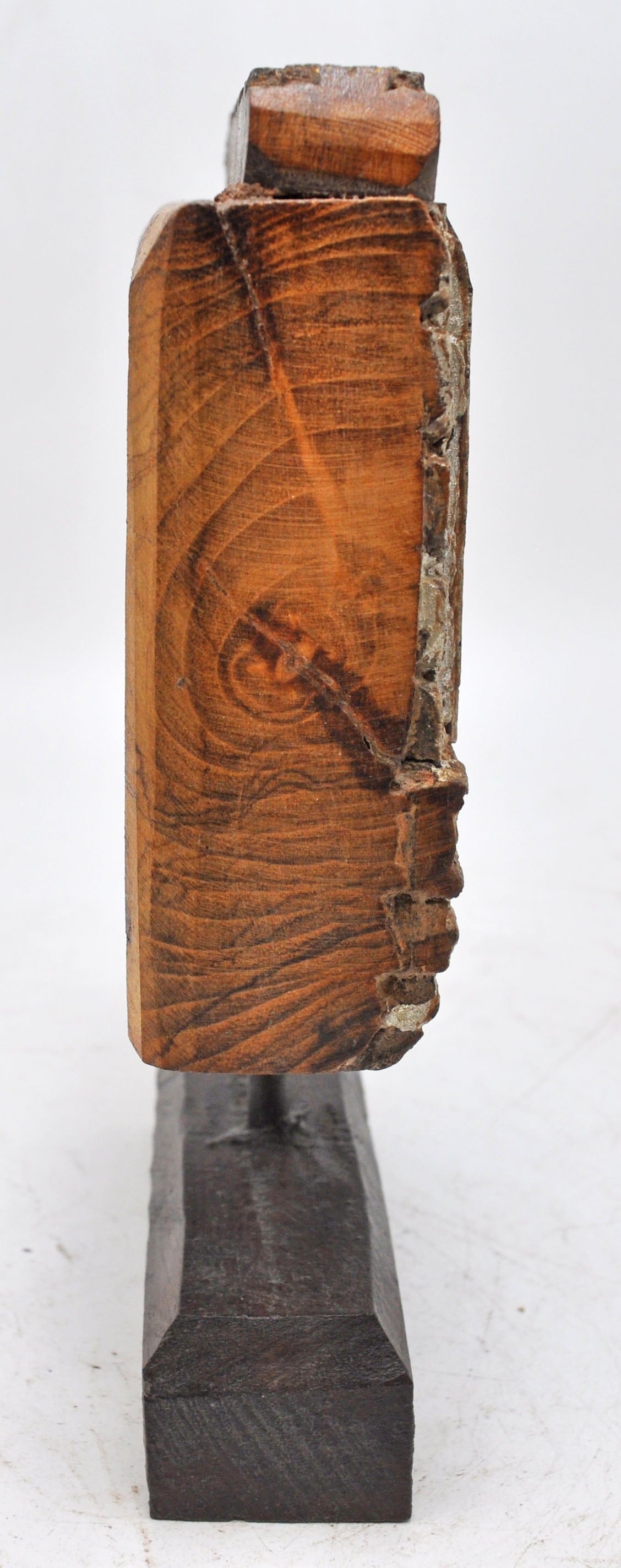 Antique Wooden God Ganesha Carving Idol Plaque Panel Original Old Fine Hand Carved