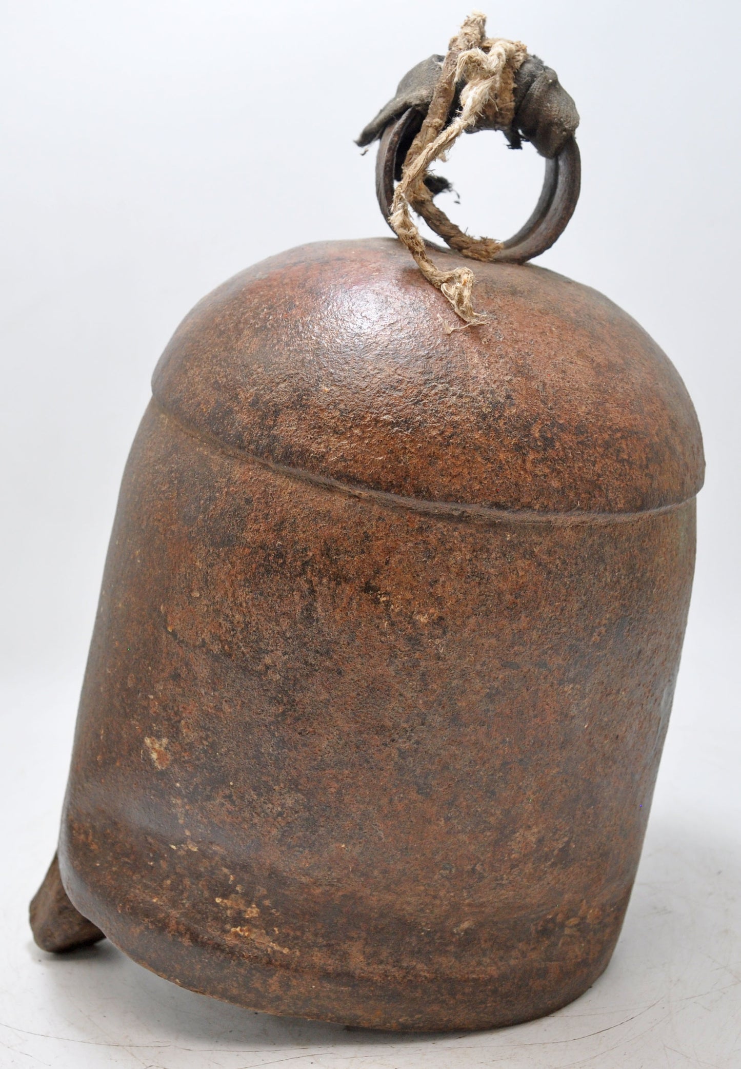 Antique Iron Large Heavy Animals Bell Original Old Hand Crafted