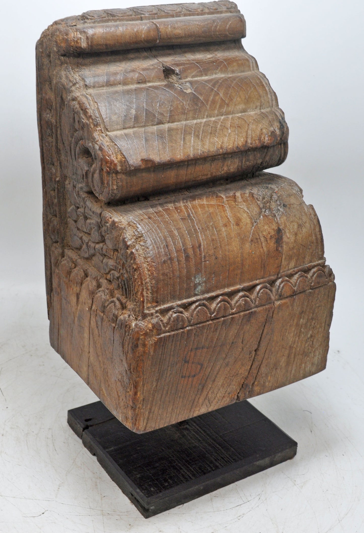 Antique Wooden Architectural Bracket Carving Original Old Fine Hand Carved