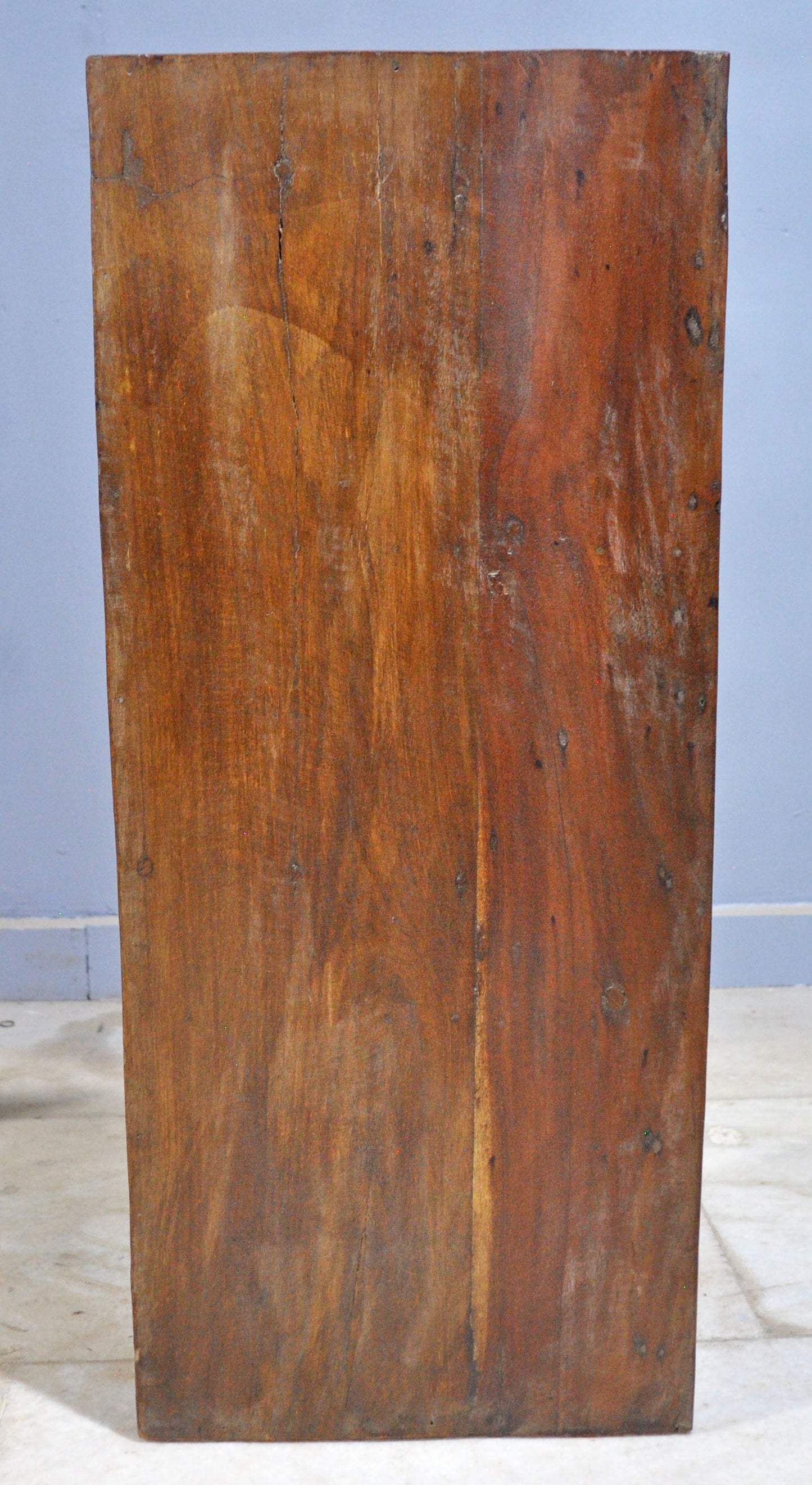 Reclaimed Wooden Wall Hanging Storage Cabinet Original Old Window Metal Fitted