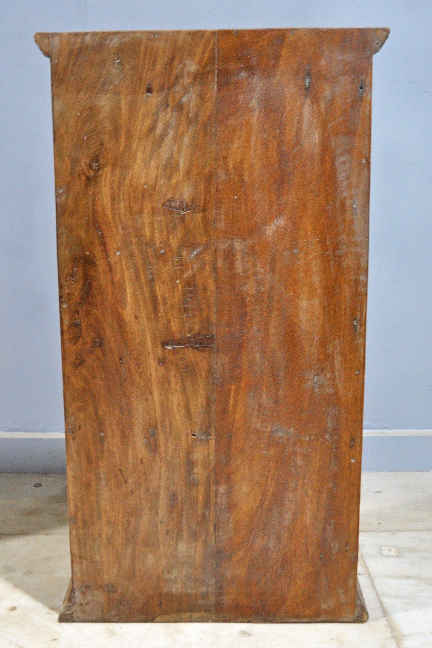 Reclaimed Wooden Wall Décor Storage Cabinet Original Old Window Metal Fitted