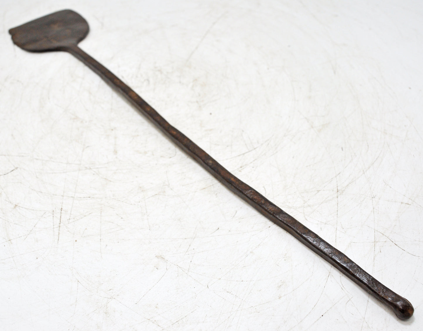 Antique Iron Long Kitchenware Cooking Masher Original Old Hand Crafted