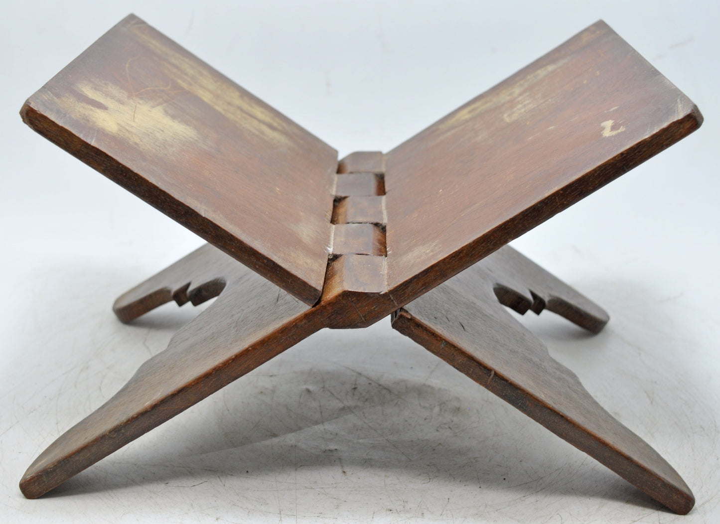 Antique Wooden Large Size Holy Quran Book Stand Original Old Hand Crafted