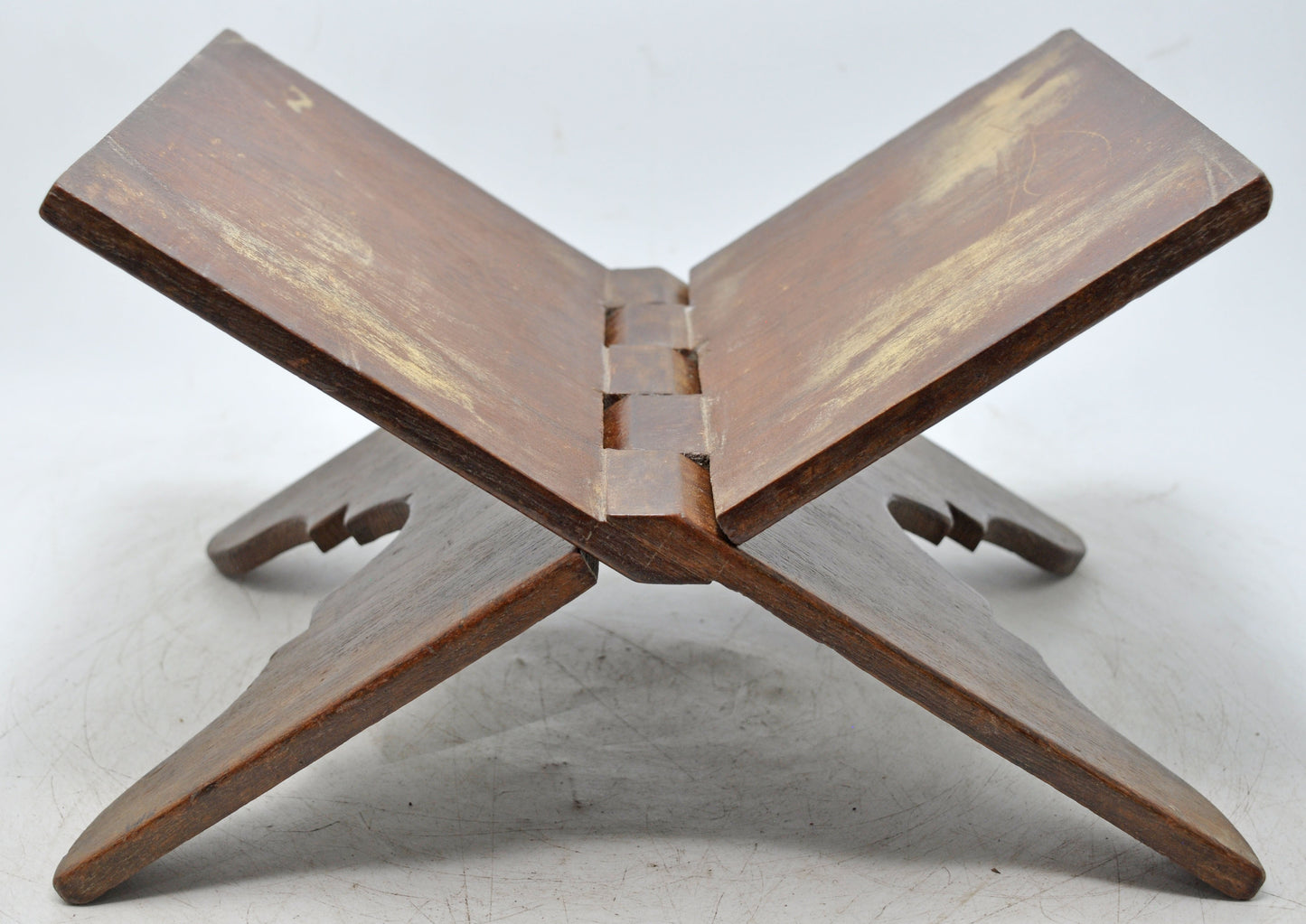 Antique Wooden Large Size Holy Quran Book Stand Original Old Hand Crafted