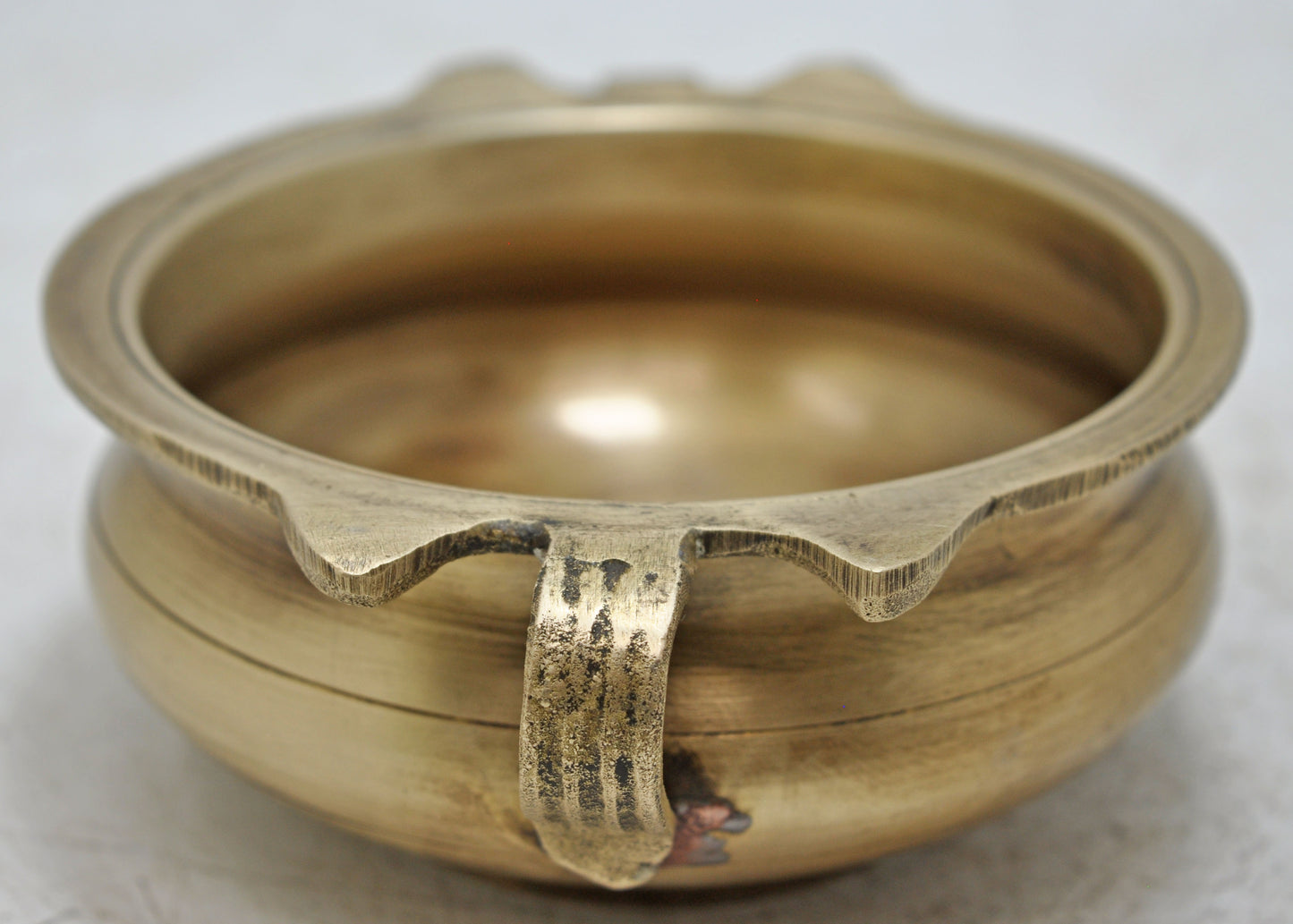Antique Brass Small Rice Cooking Urli Bowl Original Old Hand Crafted