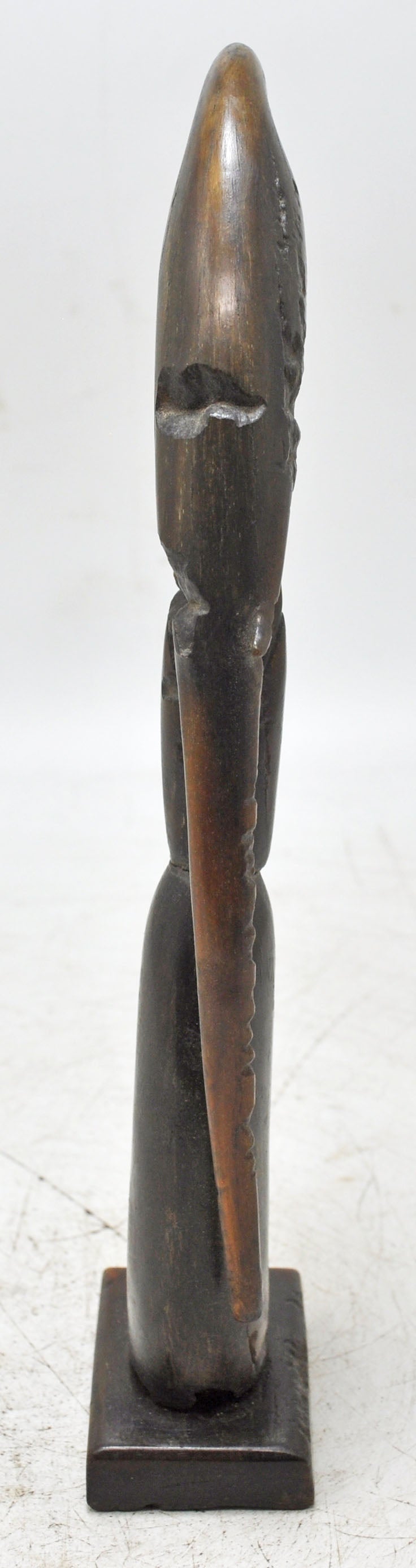 Vintage Fine Parrot Bird Figurine Original Old Hand Carved
