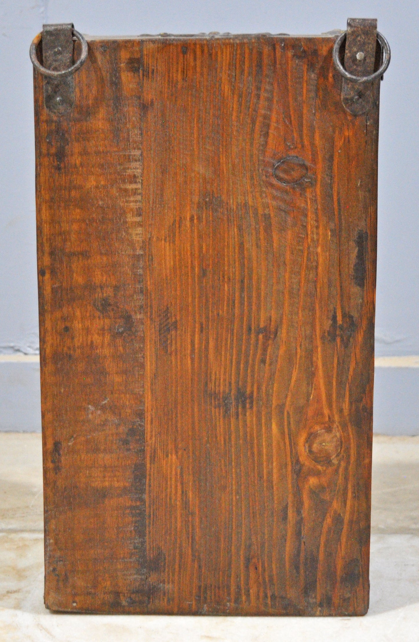 Antique Wooden Wall Hanging Small Cabinet Original Old Hand Crafted