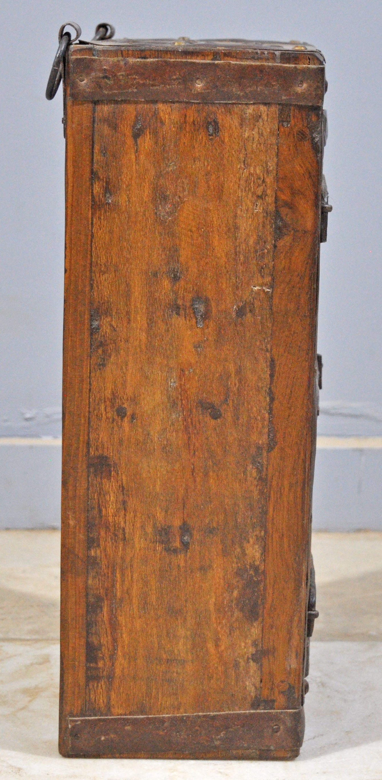 Antique Wooden Wall Hanging Small Cabinet Original Old Hand Crafted