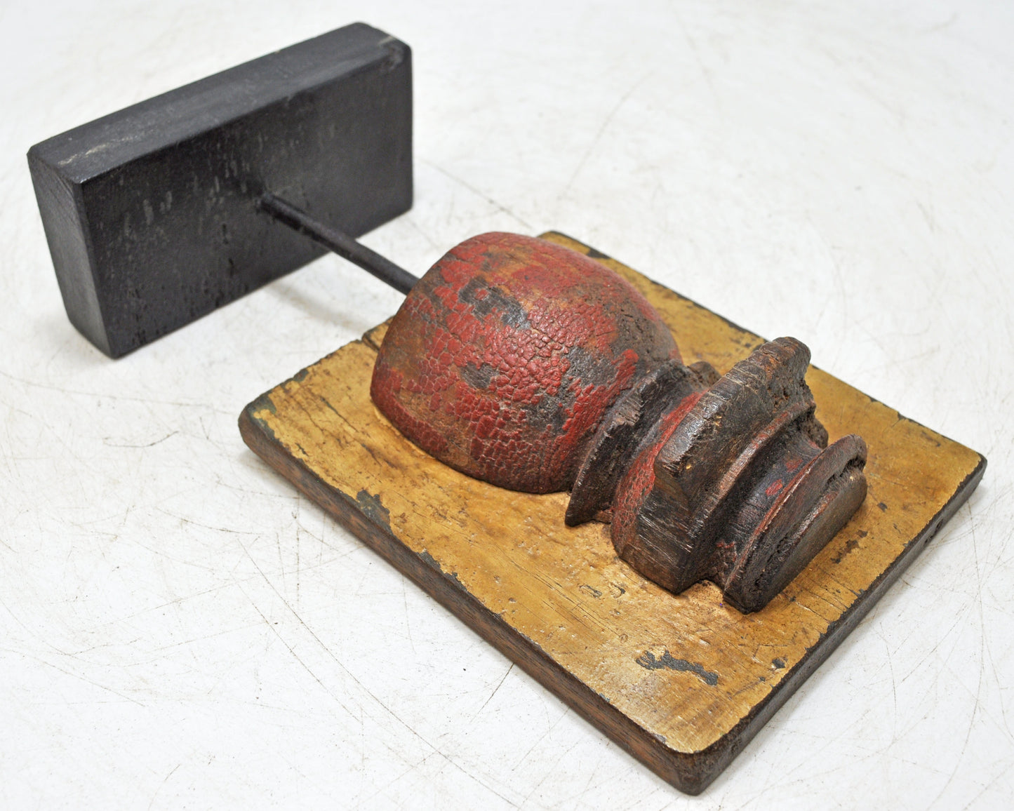 Antique Wooden Carving Panel Plaque Original Old Fine Hand Carved