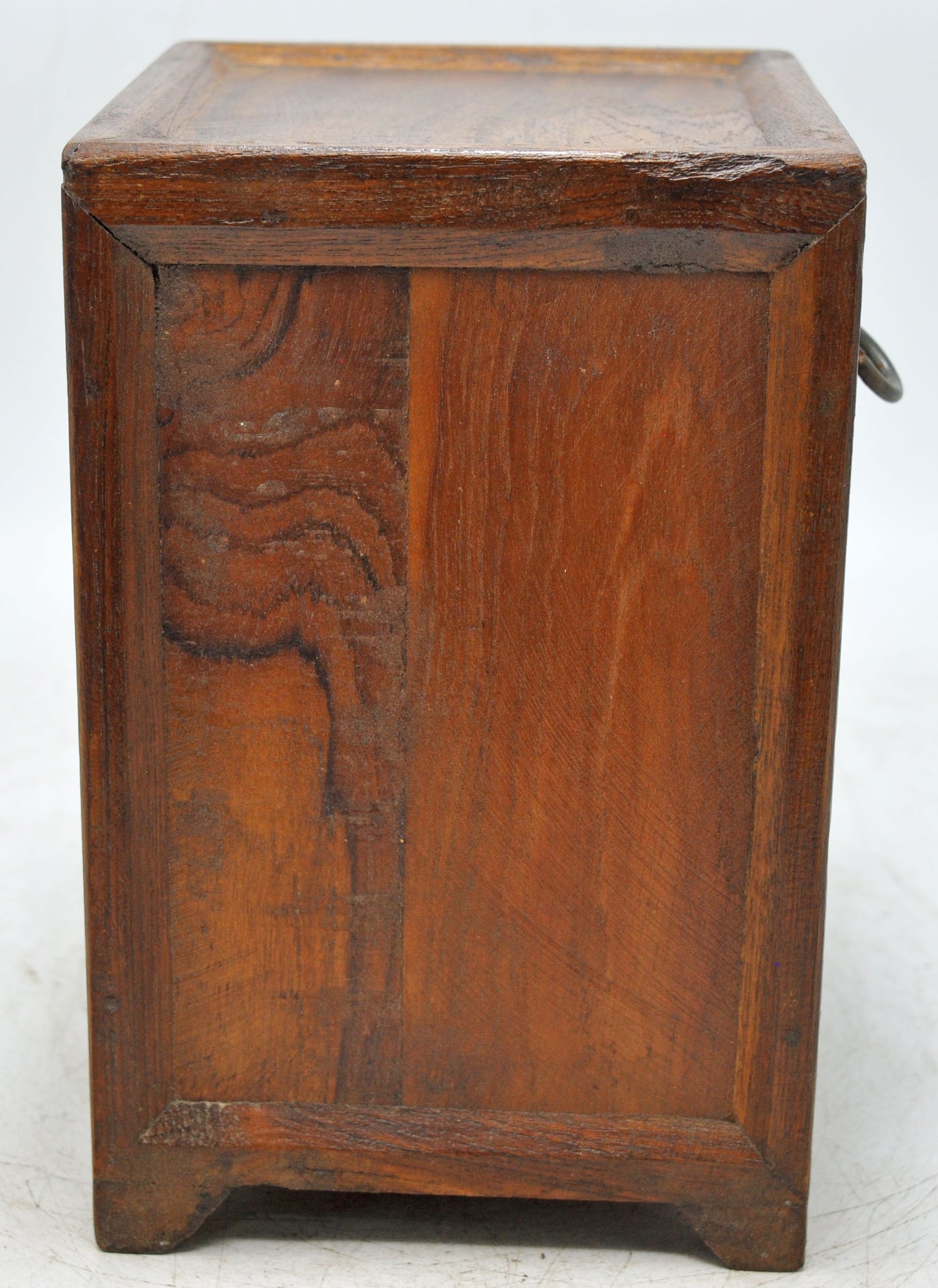 Vintage Wooden Small 3 Drawers Storage Box Original Old Hand Crafted