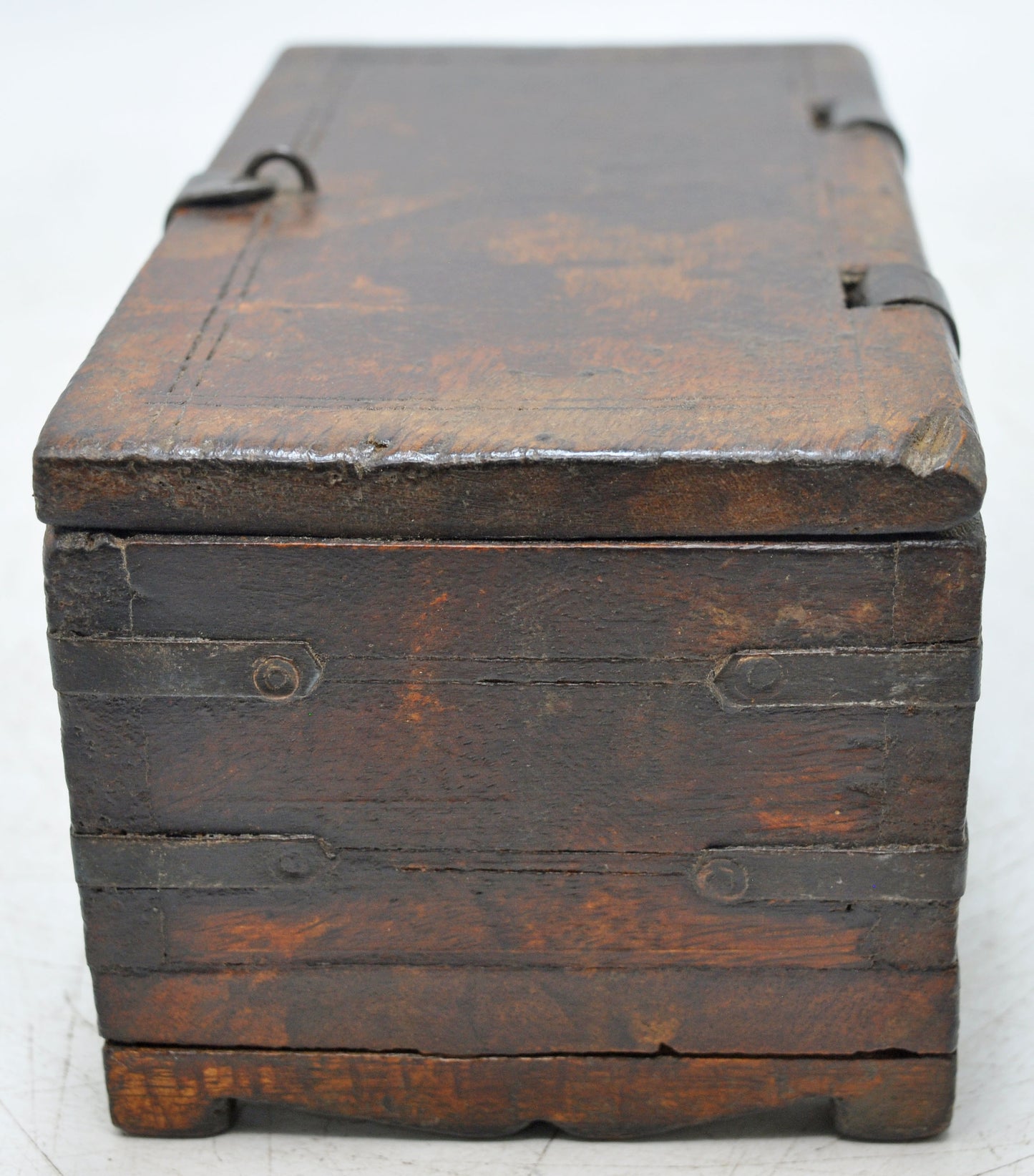 Vintage Wooden Small Storage Box Original Old Hand Crafted