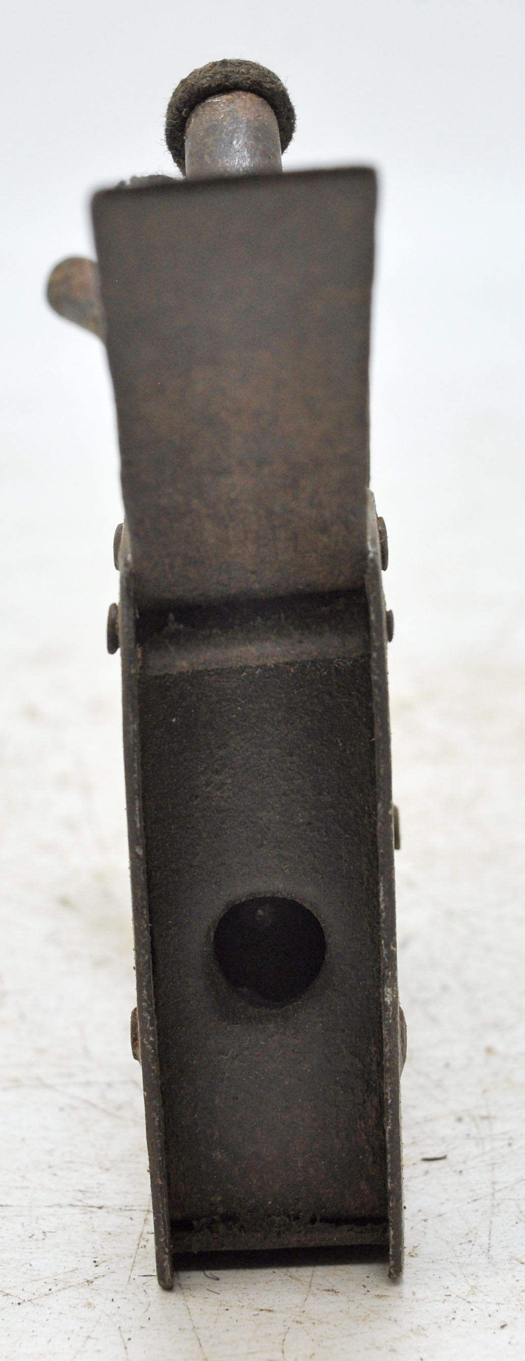 Lot of 2 Antique Iron Strip System Pad Locks Original Old Hand Crafted Working With Keys