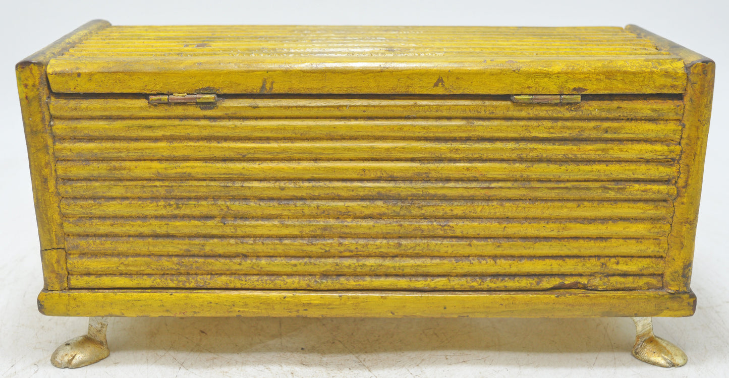 Vintage Wooden 1 Drawer Storage Box Original Old Hand Crafted