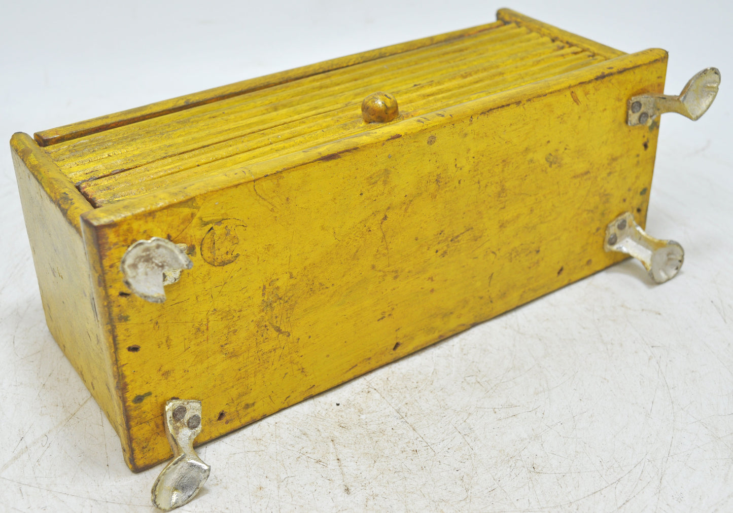 Vintage Wooden 1 Drawer Storage Box Original Old Hand Crafted