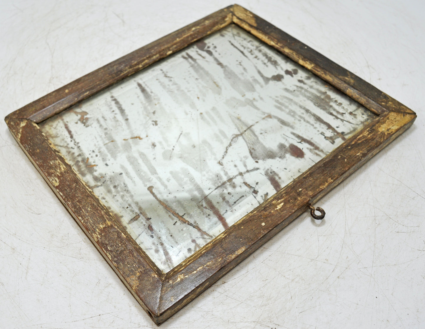 Antique Wooden Mirror Frame Original Old Hand Crafted