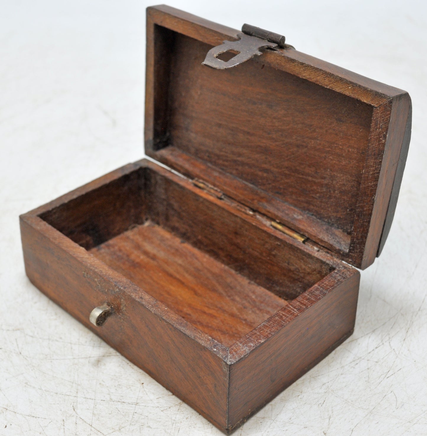 Vintage Wooden Small Storage Box Original Old Hand Crafted