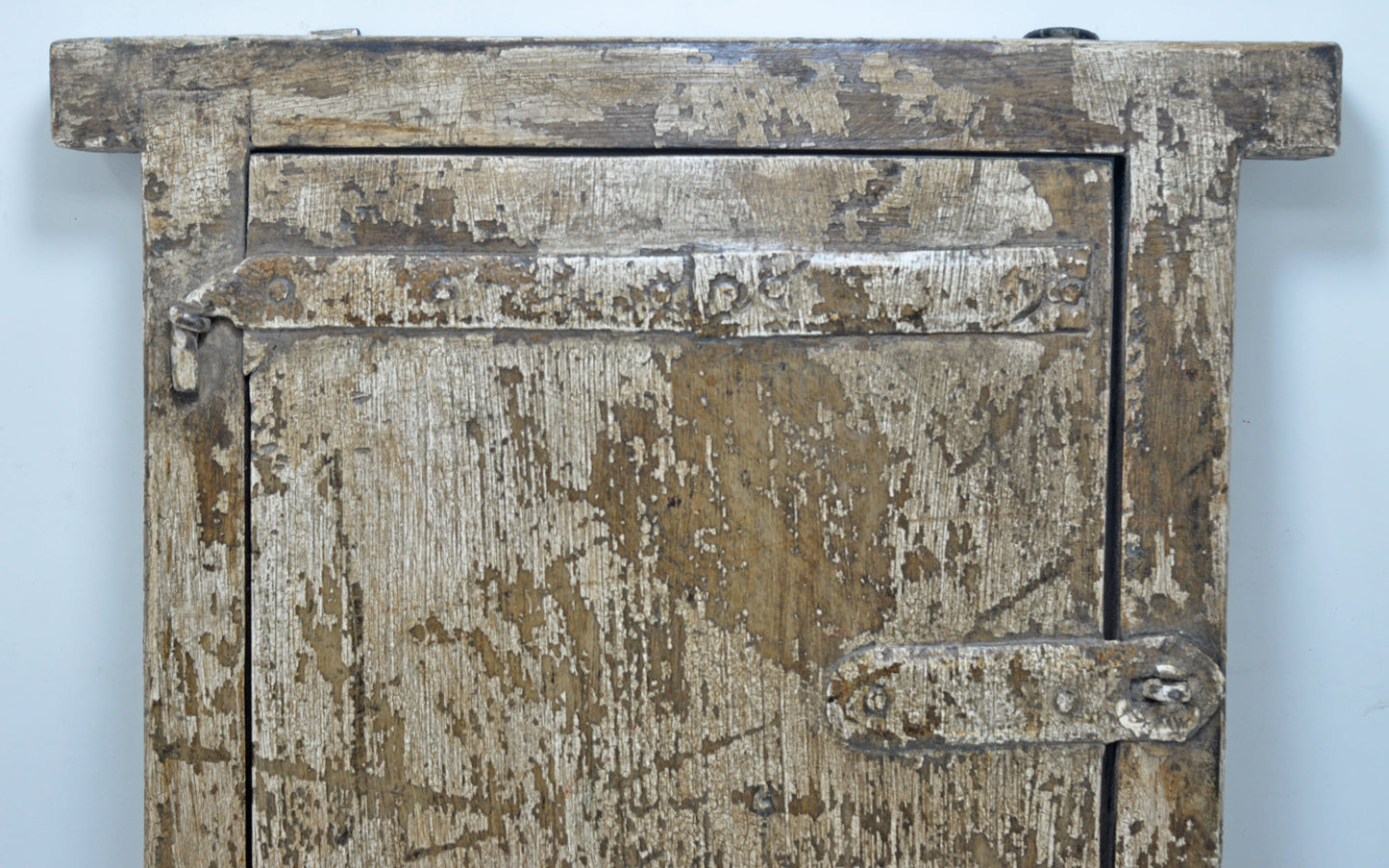 Antique Wooden Wall Décor Small Window Original Old Hand Crafted New Painted