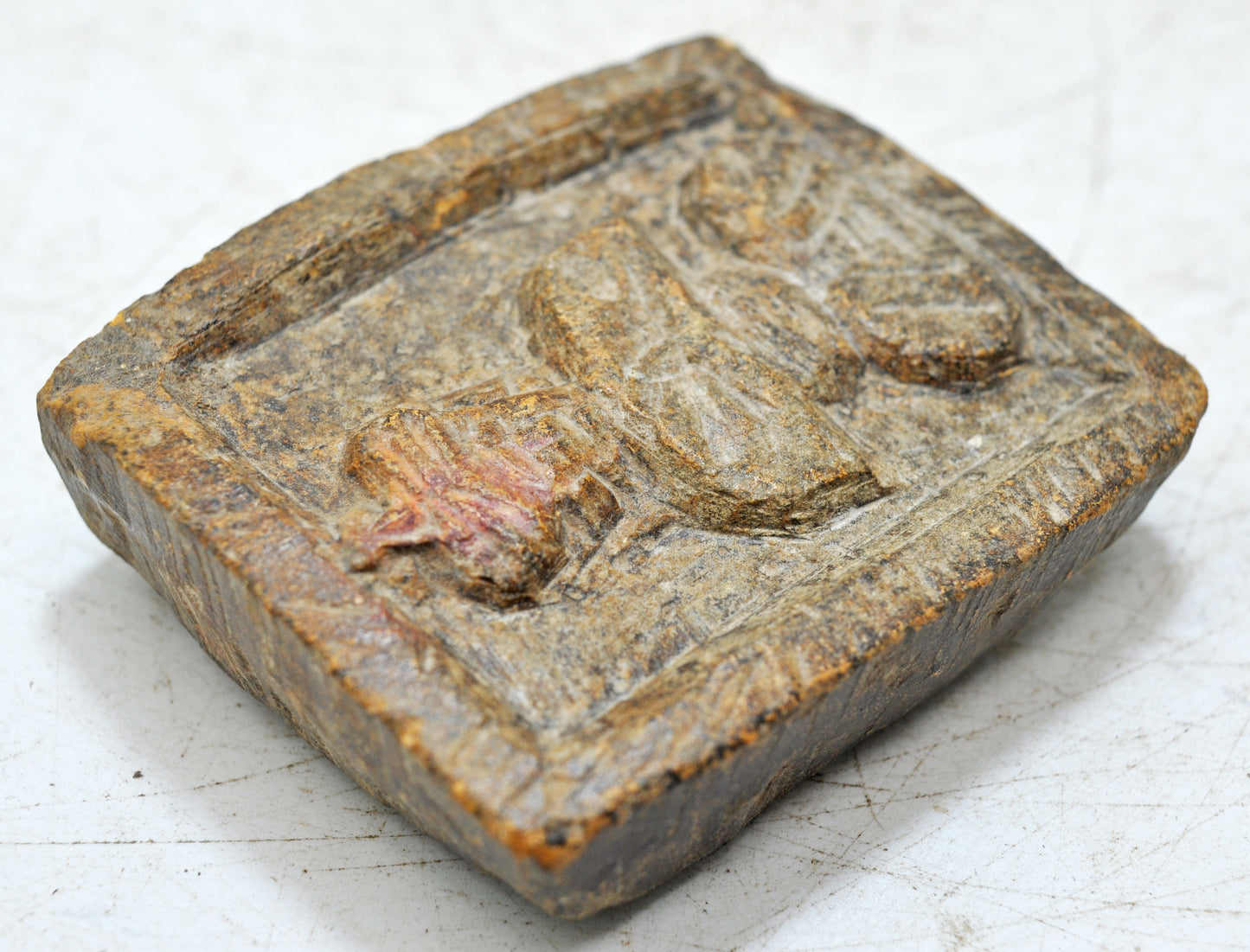 Antique Sand Stone Tribal God Idol Figurine Original Old Hand Carved