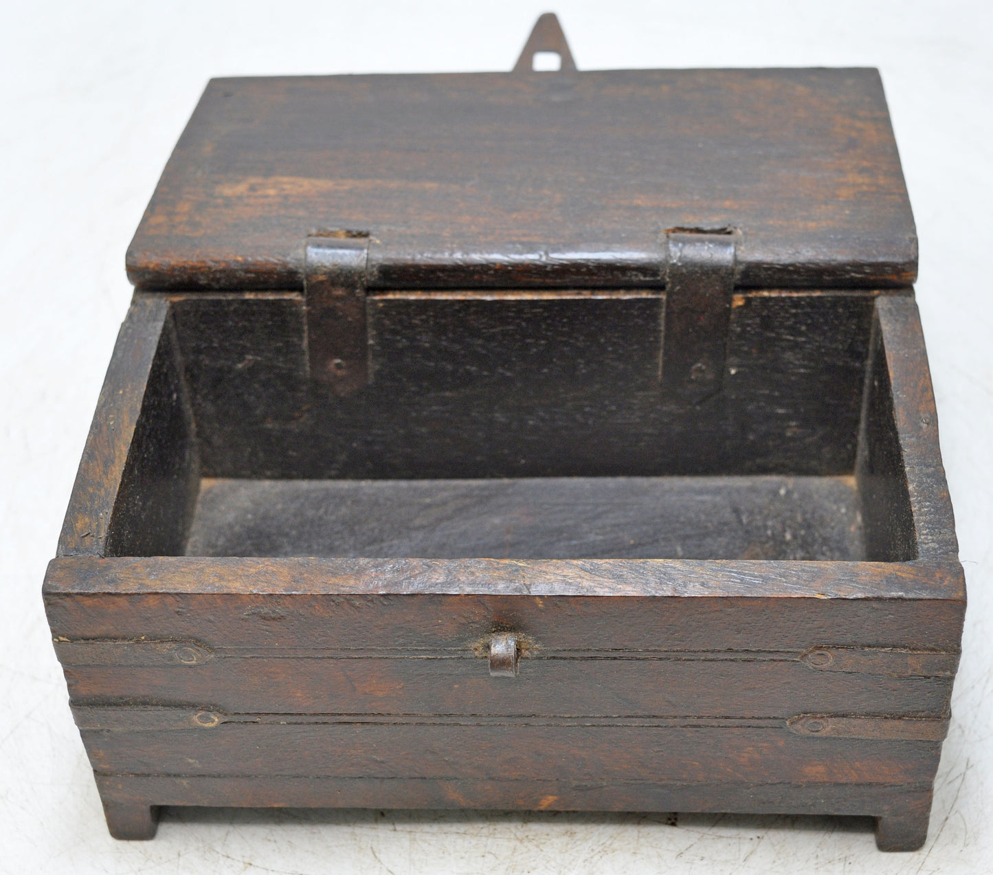 Vintage Wooden Small Storage Box Original Old Hand Crafted