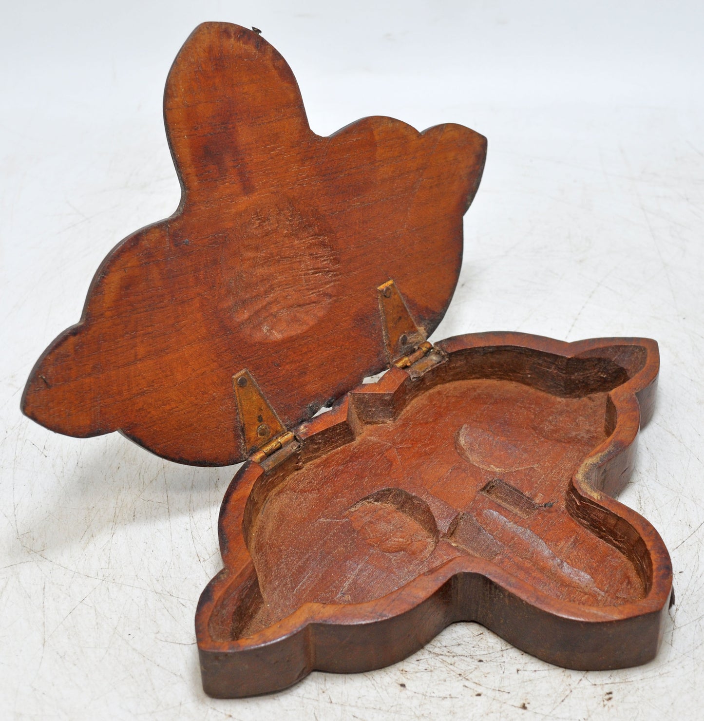 Antique Wooden Unique Jewelery Makers Scales Box Original Old Hand Crafted