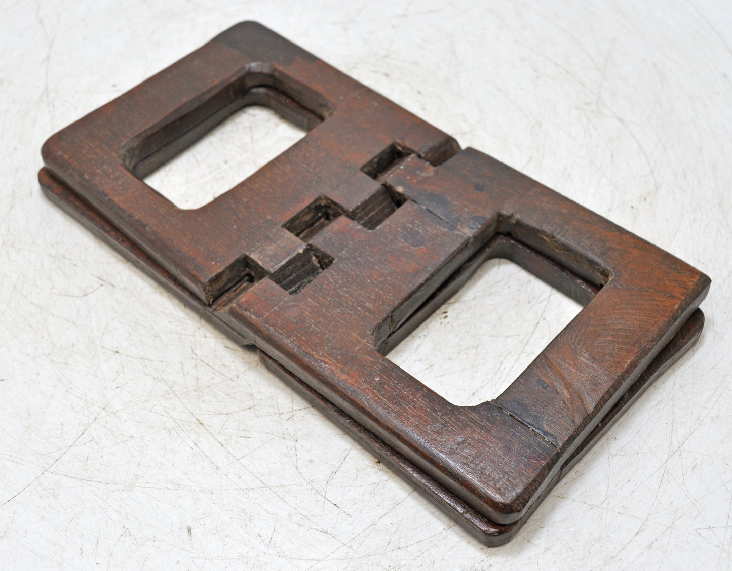 Antique Wooden Holy Quran Book Stand Original Old Hand Crafted