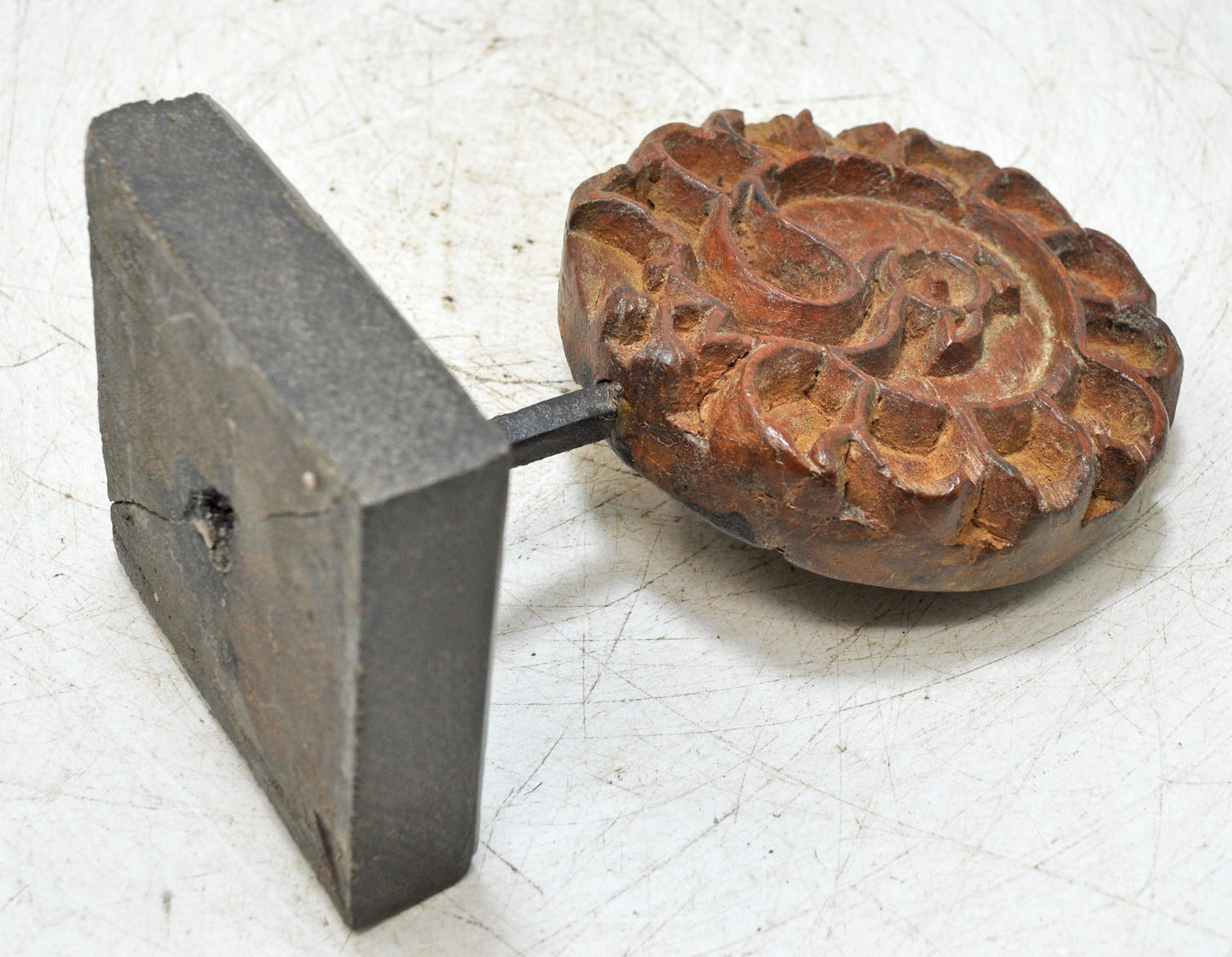 Antique Wooden Bird Carving Panel Plaque on Stand Original Old Hand Carved