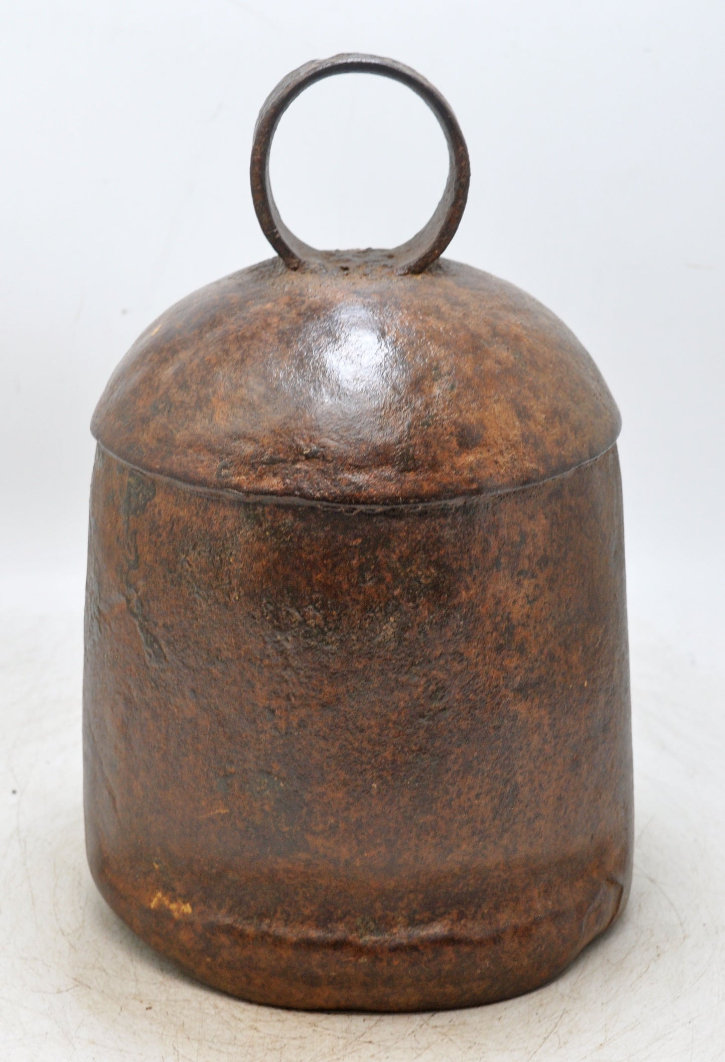 Antique Iron Large Size Elephant Cow Animals Bell Original Old Hand Crafted