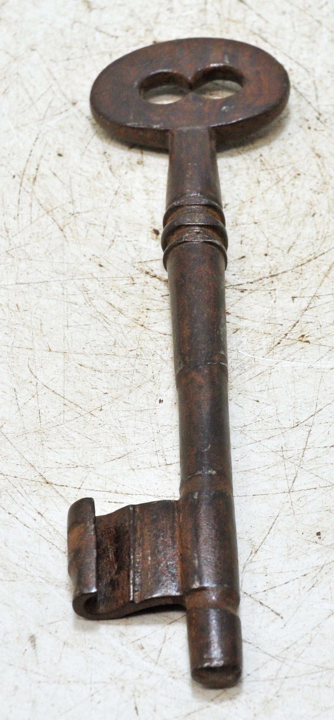 Antique Iron Long Decorative Key Original Old Hand Crafted