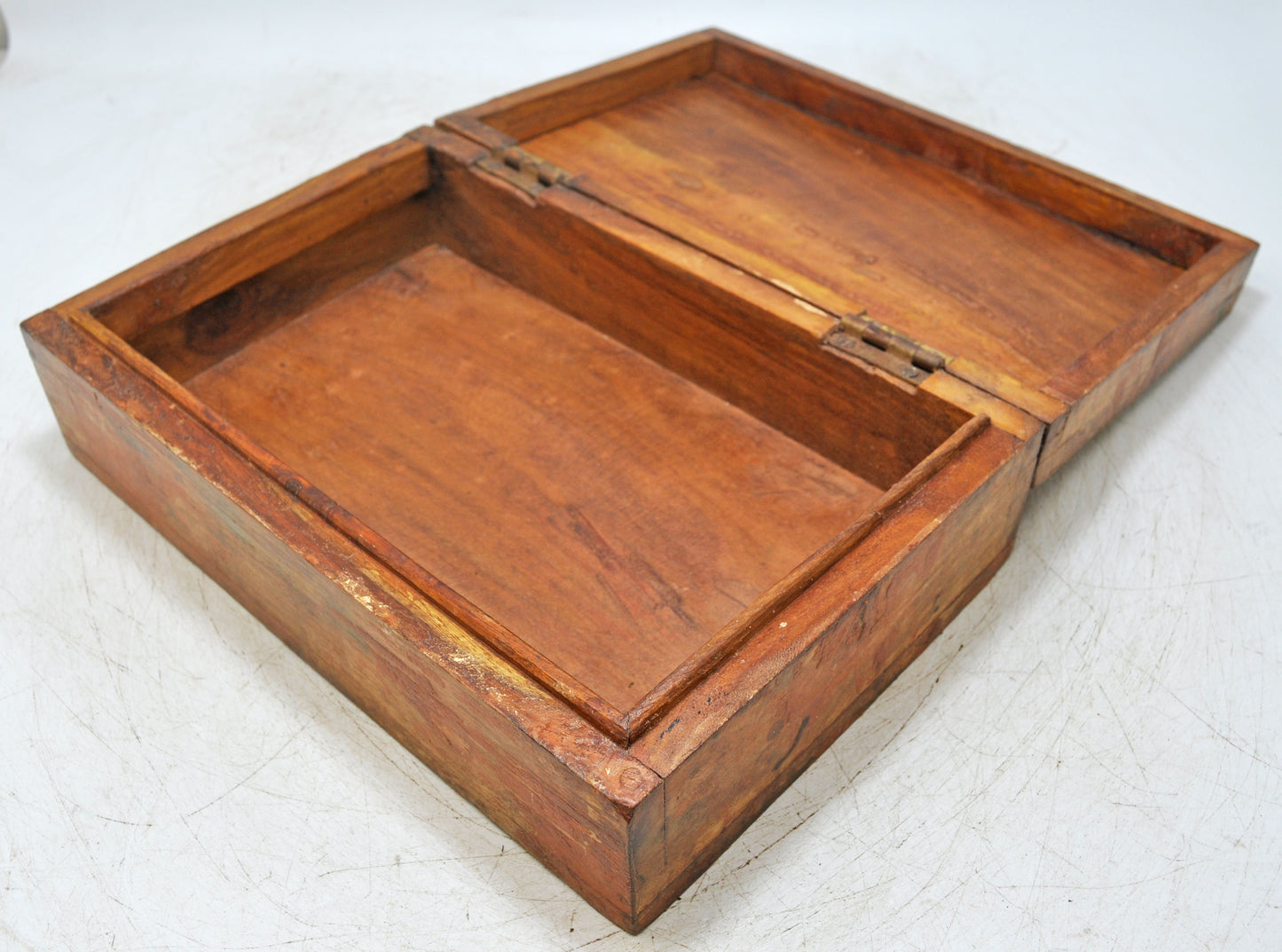 Vintage Wooden Storage Chest Box Original Old Hand Crafted