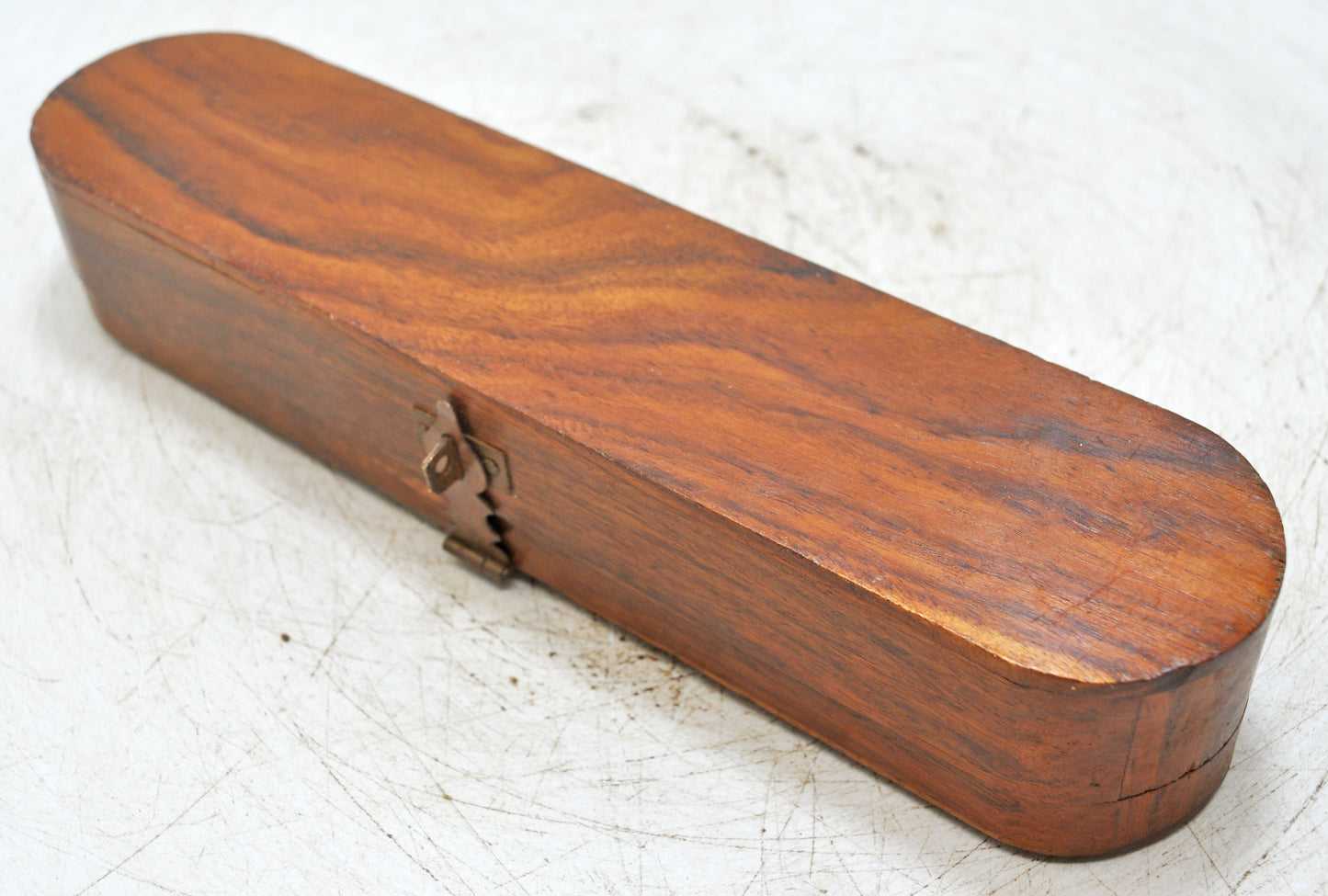 Vintage Wooden Pencil Stationary Box Original Old Hand Crafted