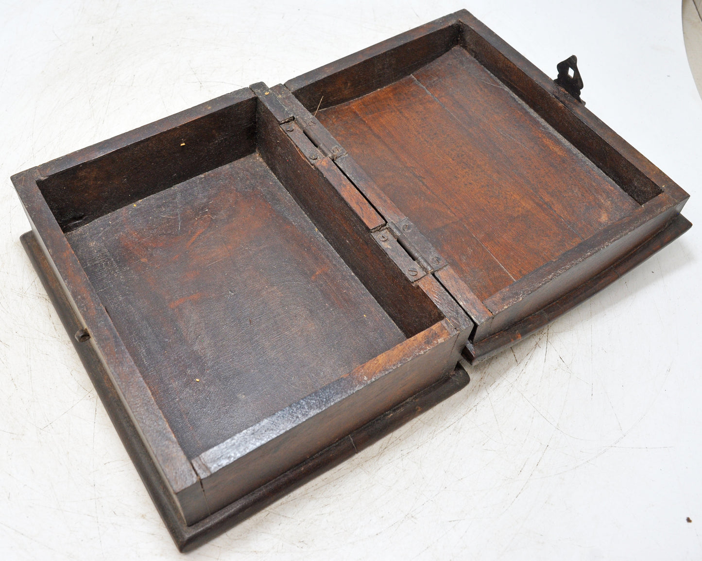 Vintage Wooden Storage Box Original Old Hand Crafted