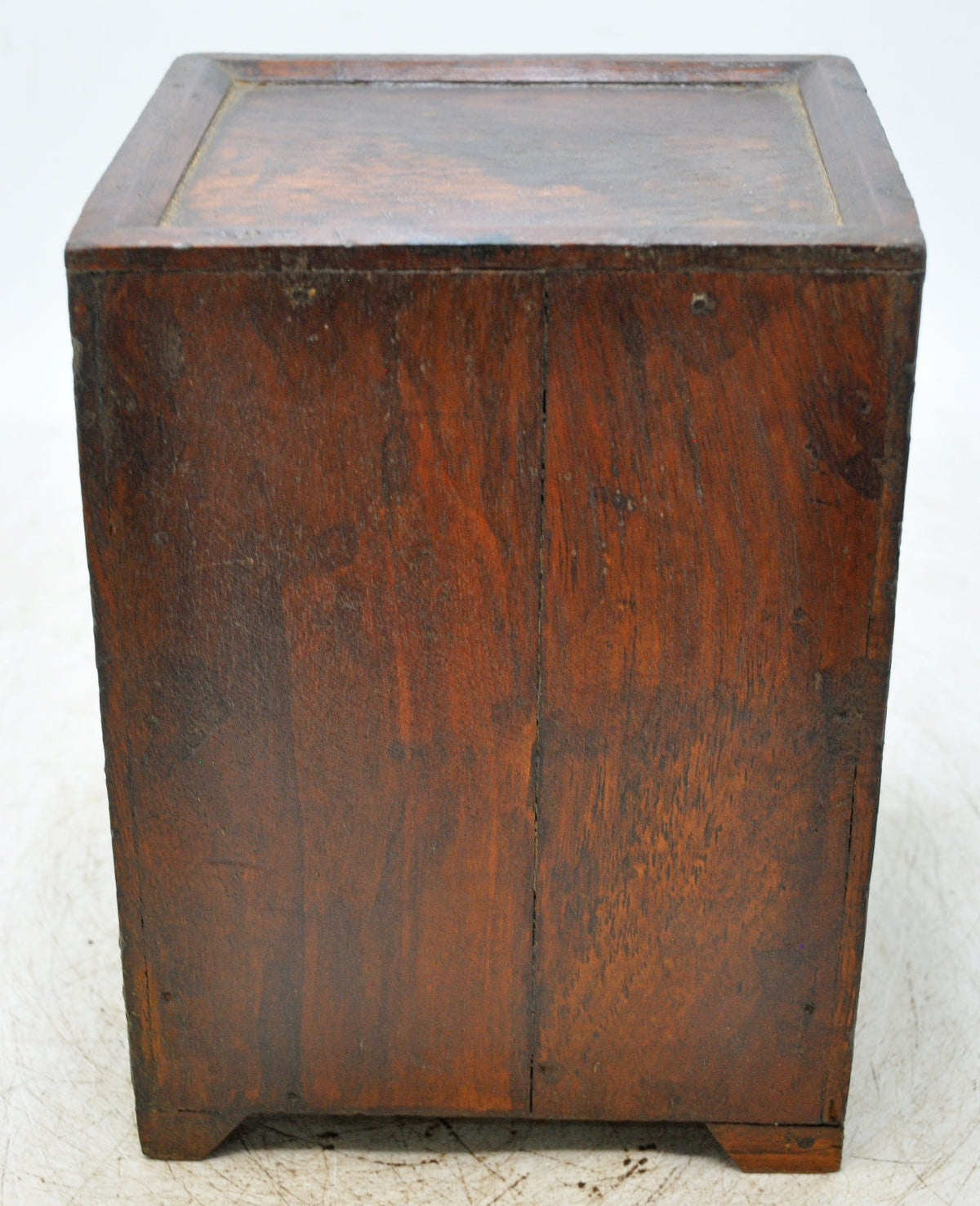Vintage Wooden Small 3 Drawers Storage Box Original Old Hand Crafted