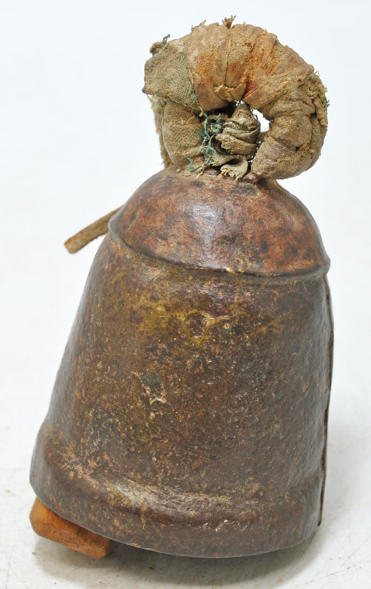 Antique Iron Animals Cow Bell Original Old Hand Crafted Engraved