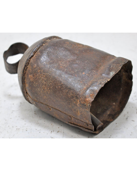 Antique Iron Rural Cow Animals Bell Original Old Hand Crafted