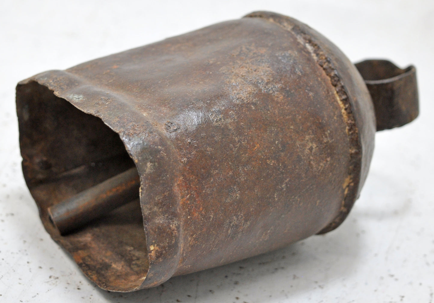 Antique Iron Rural Cow Animals Bell Original Old Hand Crafted