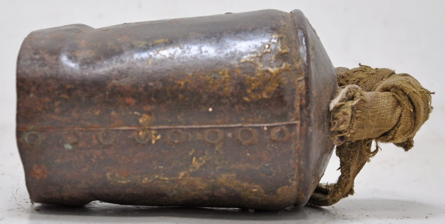 Antique Iron Rural Cow Animals Bell Original Old Hand Crafted