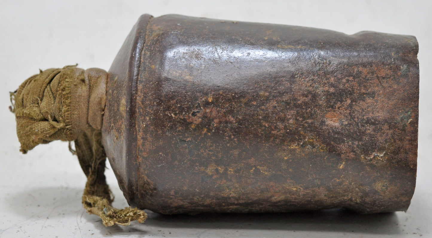 Antique Iron Rural Cow Animals Bell Original Old Hand Crafted