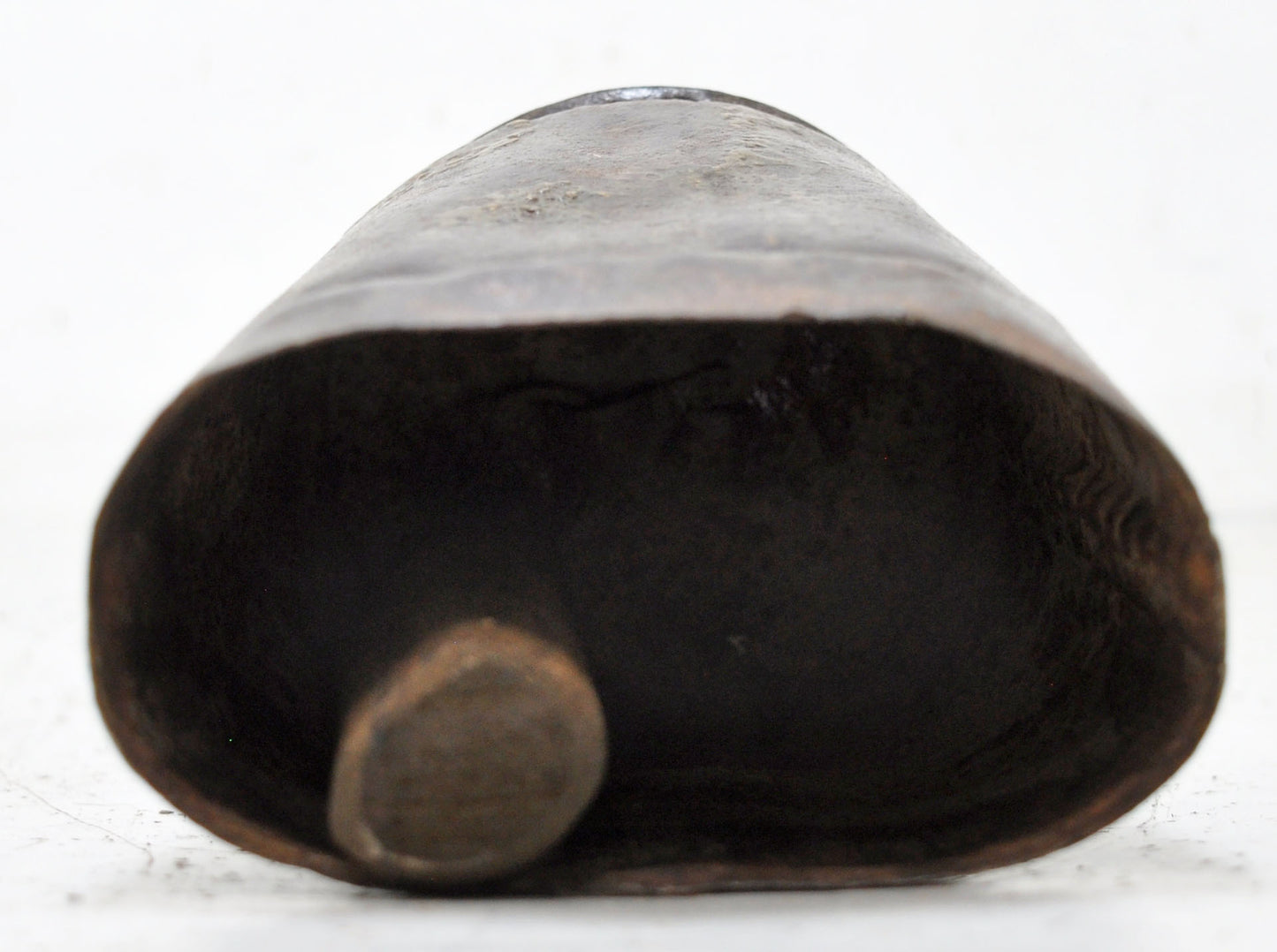 Antique Iron Rural Cow Animals Bell Original Old Hand Crafted