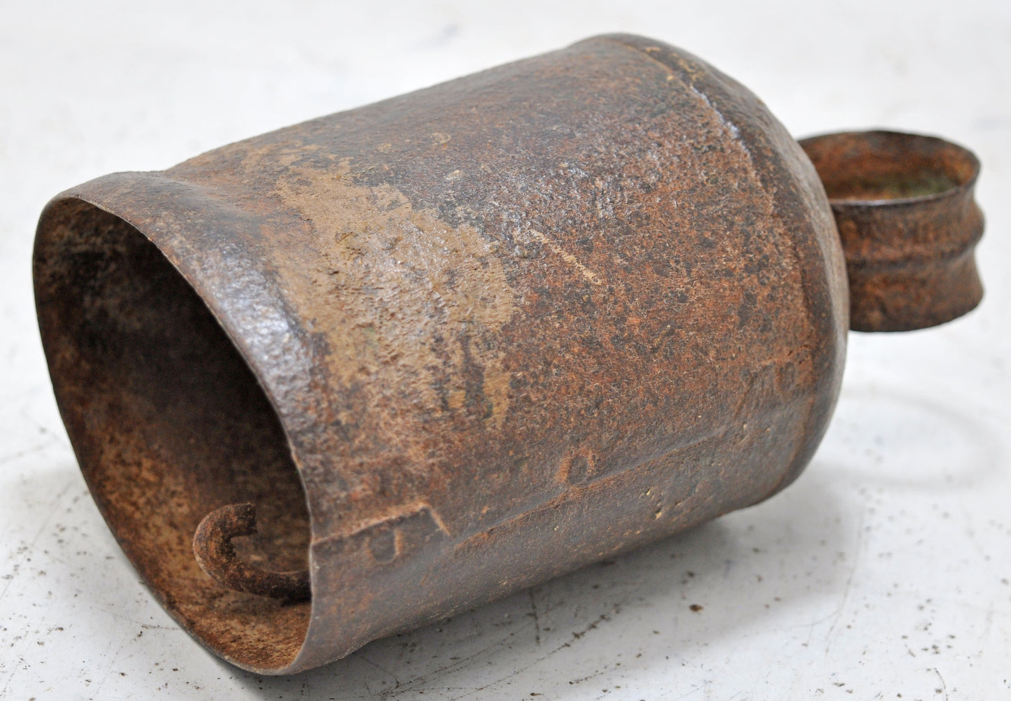 Antique Iron Rural Cow Animals Bell Original Old Hand Crafted