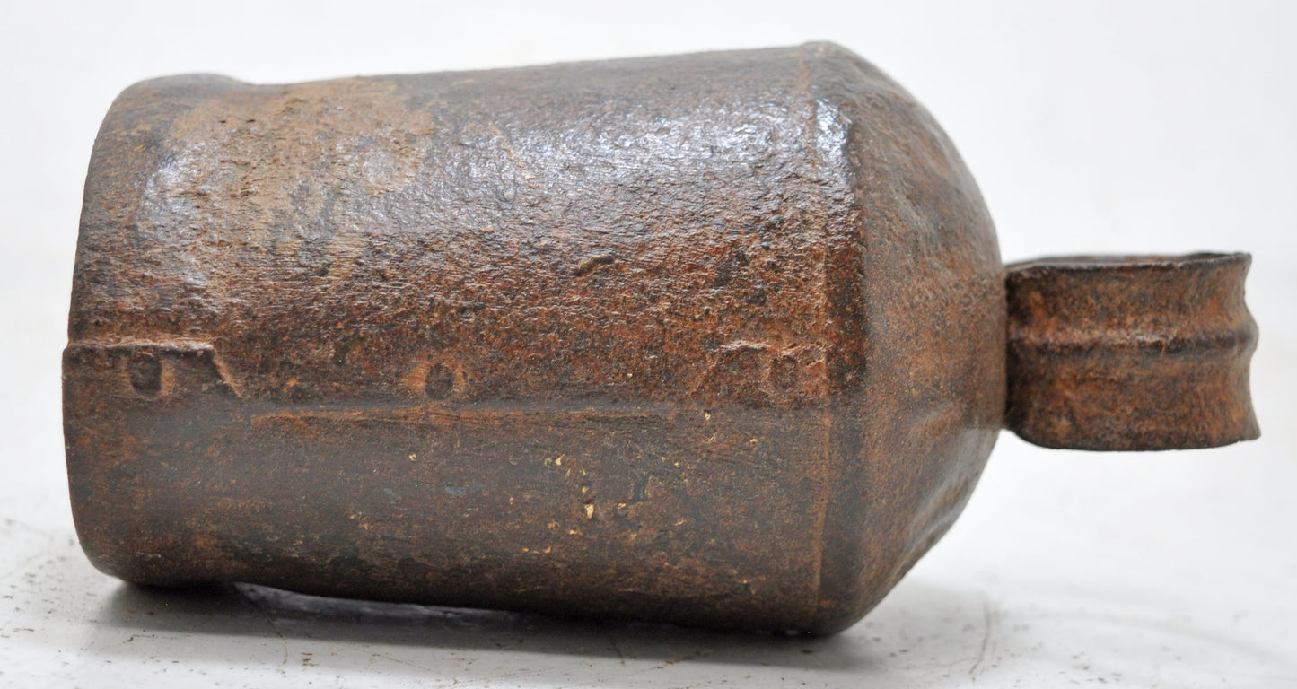 Antique Iron Rural Cow Animals Bell Original Old Hand Crafted