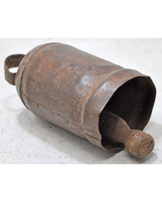 Antique Iron Rural Cow Animals Bell Original Old Hand Crafted