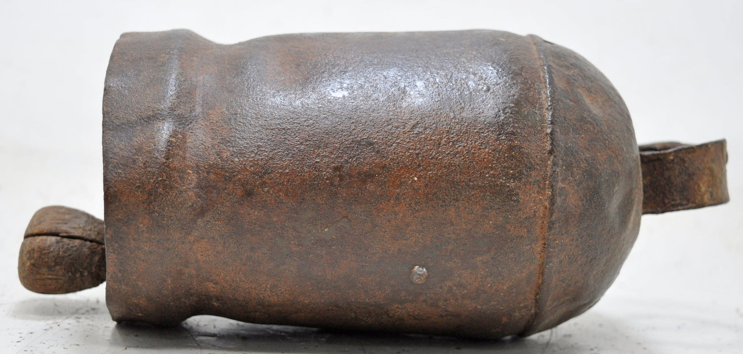 Antique Iron Rural Cow Animals Bell Original Old Hand Crafted