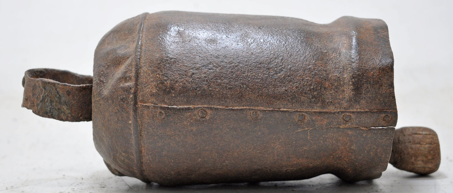 Antique Iron Rural Cow Animals Bell Original Old Hand Crafted