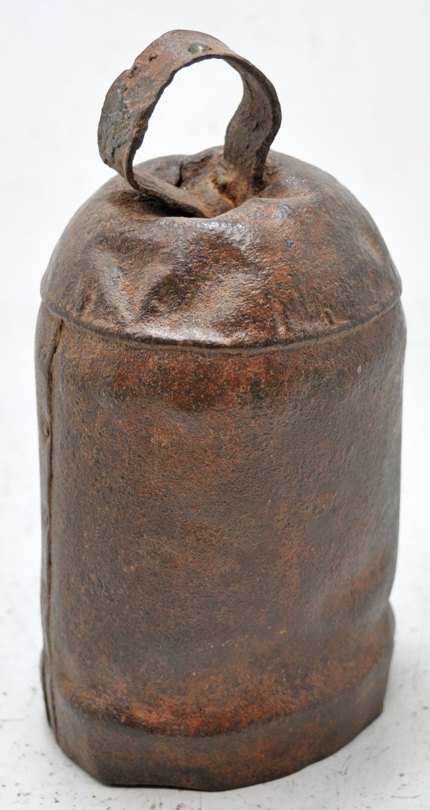 Antique Iron Rural Cow Animals Bell Original Old Hand Crafted