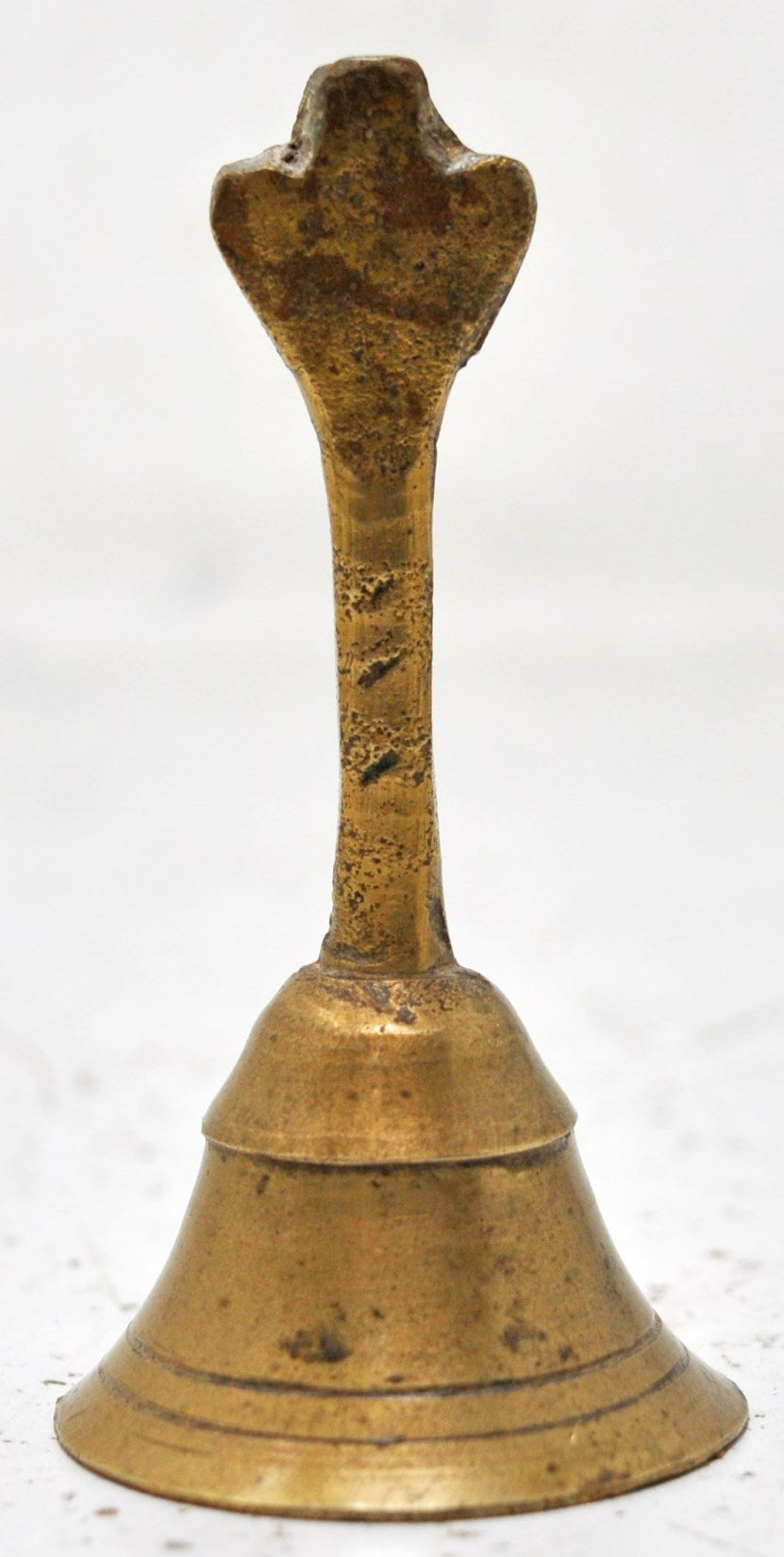 Antique Brass Temple Aarti Bell Original Old Hand Crafted Engraved