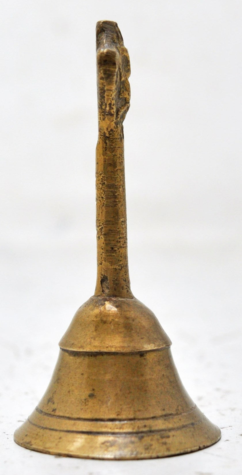 Antique Brass Temple Aarti Bell Original Old Hand Crafted Engraved
