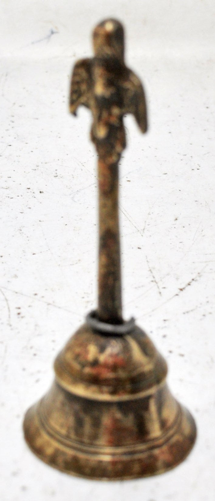 Antique Brass Temple Aarti Bell Original Old Hand Crafted Engraved