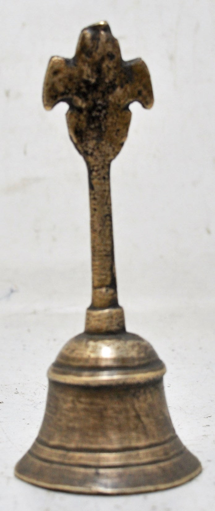 Antique Brass Garuda Temple Aarti Bell Original Old Hand Crafted Engraved