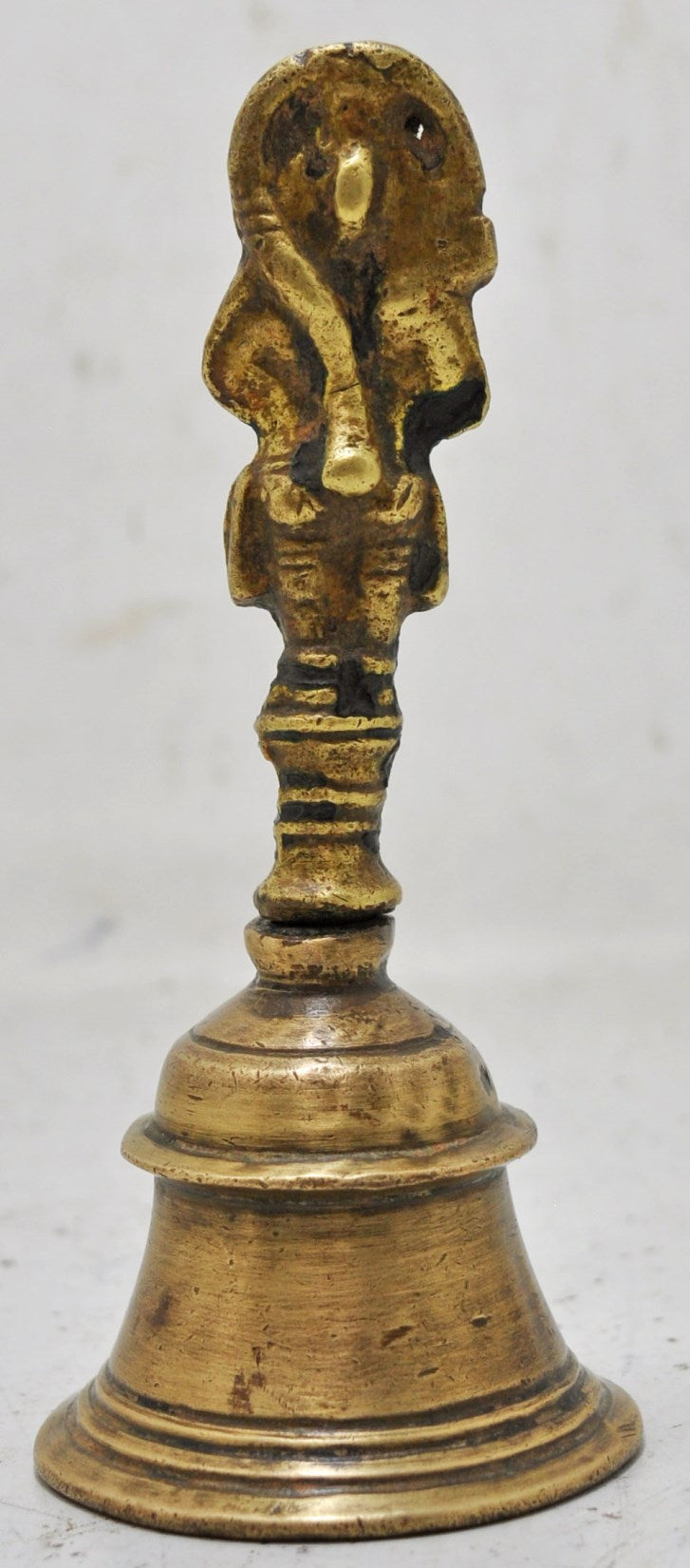 Antique Brass God Hanumana Temple Aarti Bell Original Old Hand Crafted Engraved